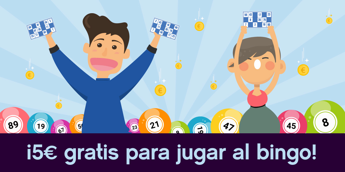 5 euros gratis para jugar al bingo online