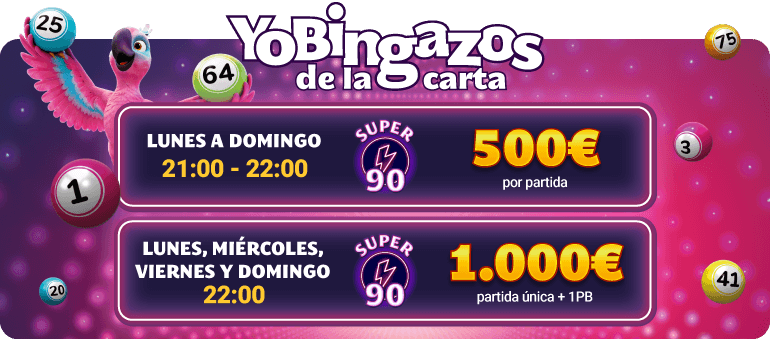YoBingazos de la carta