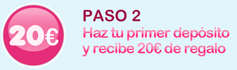 20 euros de regalo 20 euros de regalo