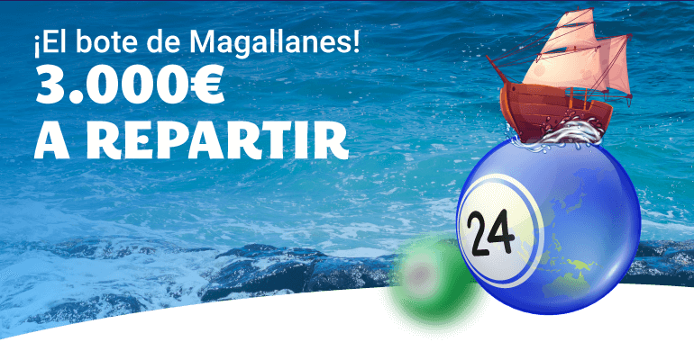 Bote de Magallanes, 3.000€ en premios en YoBingo