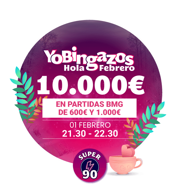 Hola Febrero BMG en YoBingo
