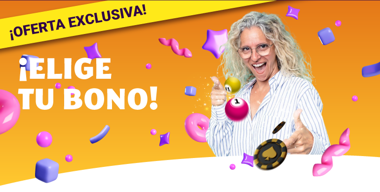 Elige tu bono - Promociones de Casino y Bingo | YoBingo.es