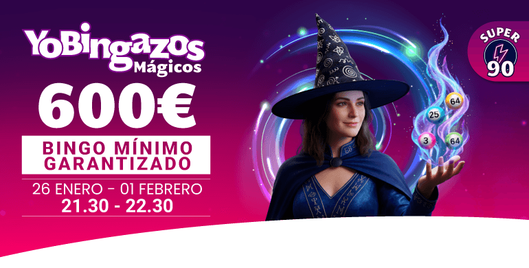 YoBingazos: Bingo M&iacute;nimo Garantizado en YoBingo