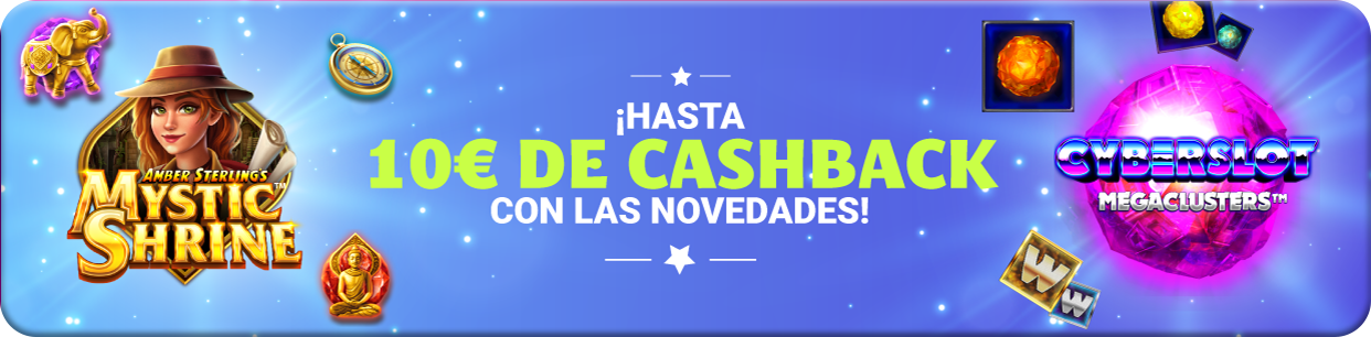 Cashback Novedades