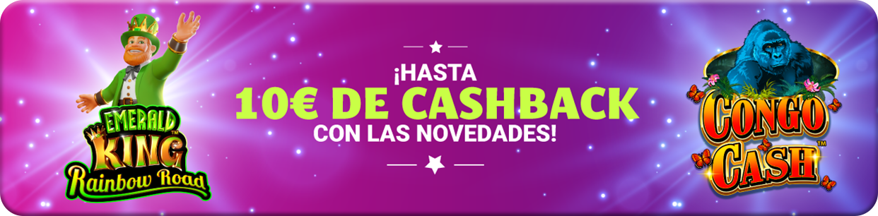 Cashback Novedades
