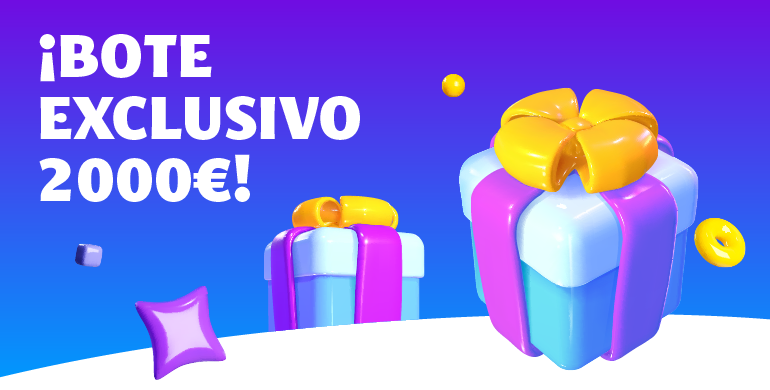 Bote Compartido de 2.000€ en YoBingo
