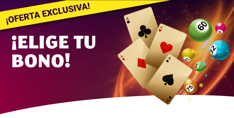 Elige tu bono con YoBingo