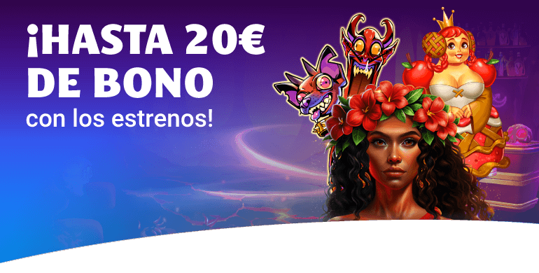 Nuevas slots - YoBingo.es - Consigue hasta 20€ de bono