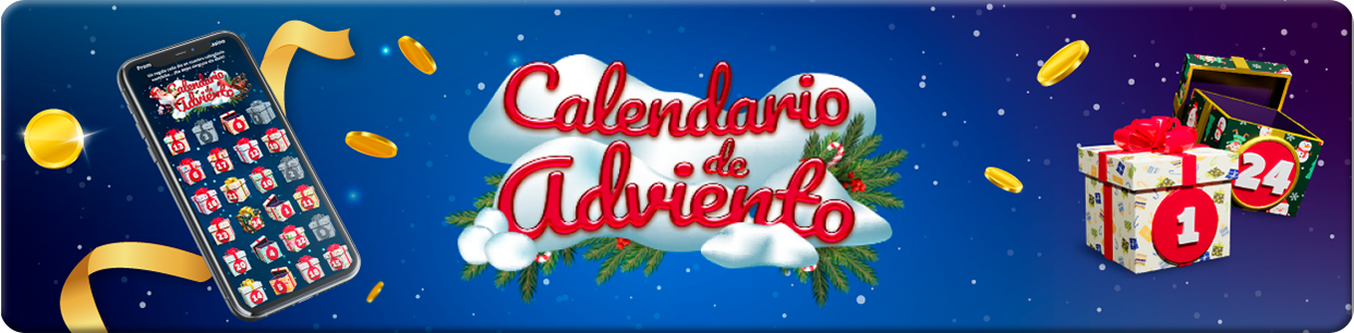 Calendario de Adviento de YoCasino