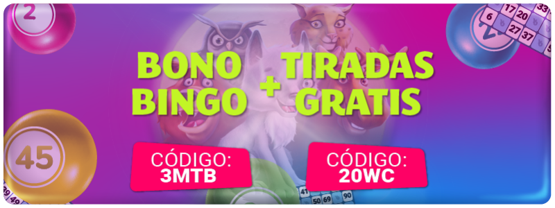 Bonos de Bingo Gratis